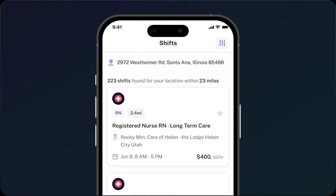 Shift Squad - Healthcare Staffing App