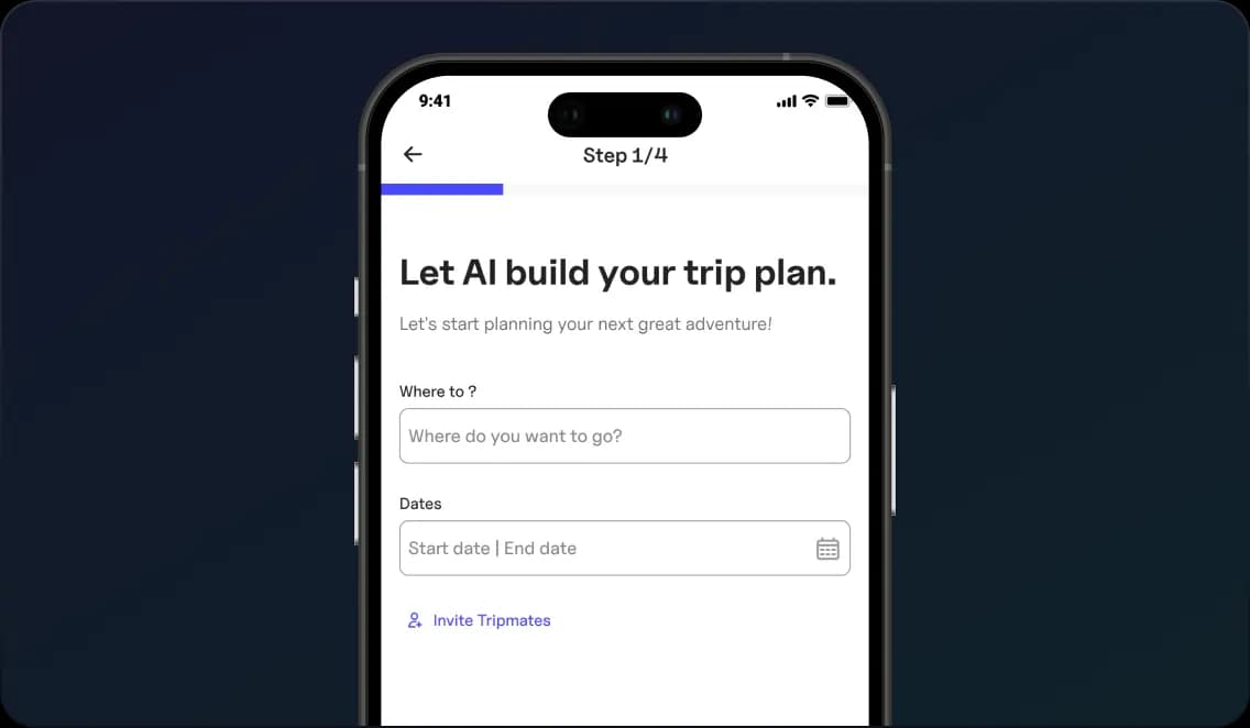 AI-Powered Trip Planner App